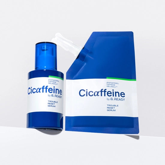 [40%Off]B.READY Cicaffeine Trouble Reset Serum 80ml Set(Serum 40ml+refill 40ml)
