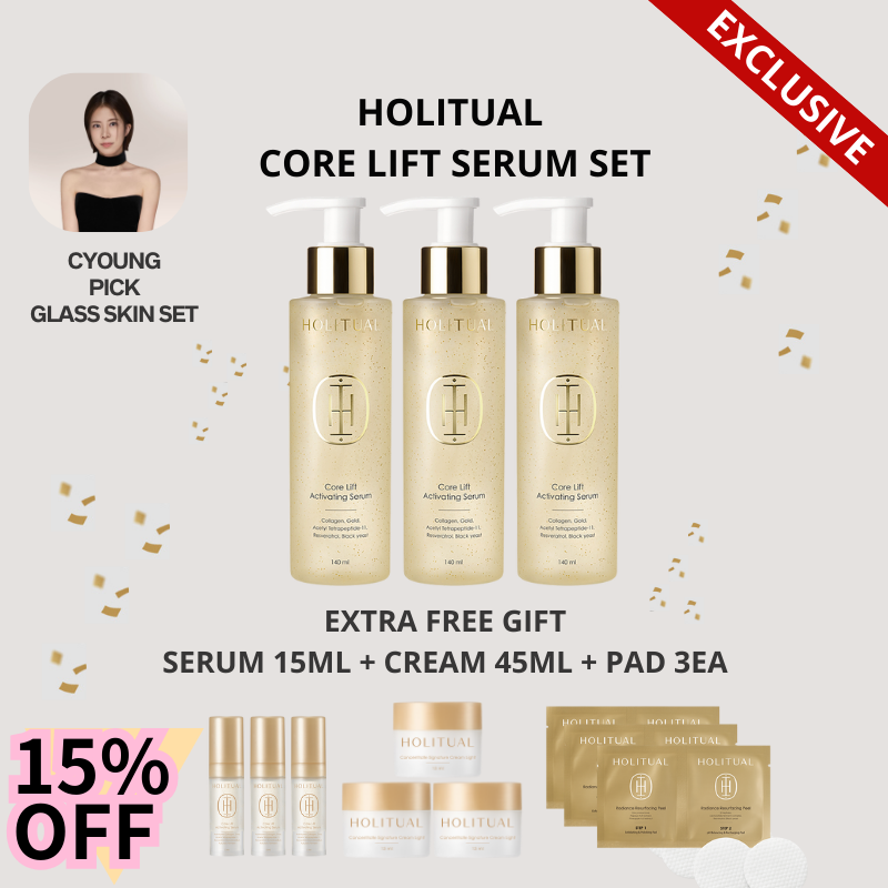 Cyoung pick-Holitual Core Lift Serum Set