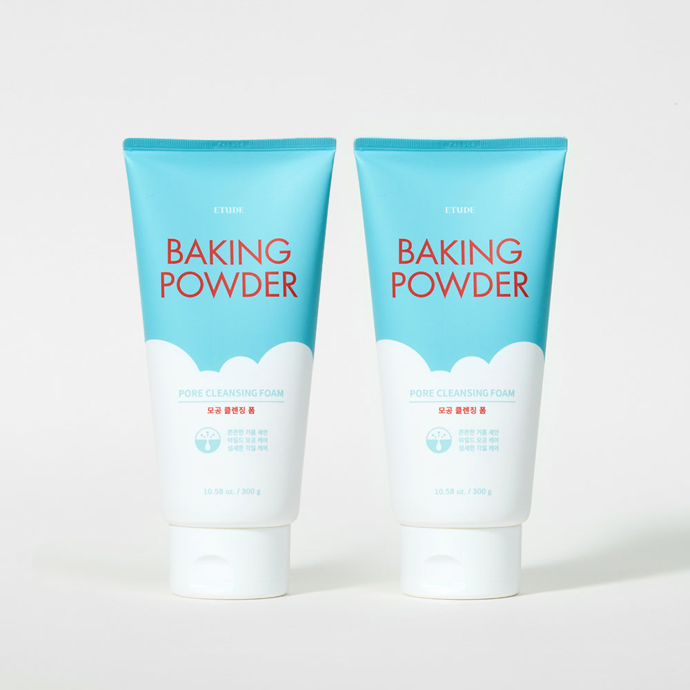 [1+1] ETUDE Baking Powder Pore Cleansing Foam Duo Set