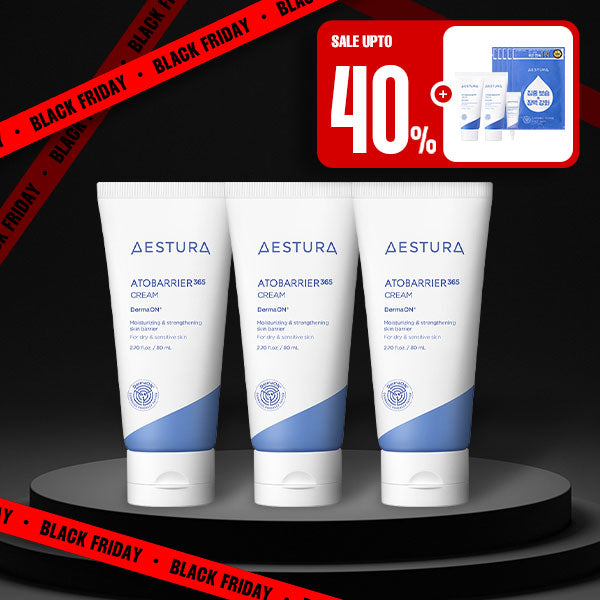 [$28のお得なギフト]エストラ アトバリア365 クリーム 80ml*3個 (セラミド配合 スキンバリア/保湿/うるおい/敏感肌用)