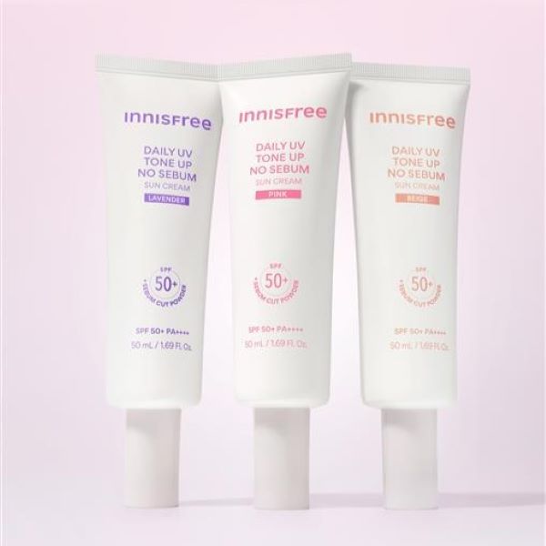 INNISFREE イニスフリー トーンアップノーセバムサンスクリーン EX 60ML 【送料無料注文金額 : 合計 $25(≒¥3,700) 以上】