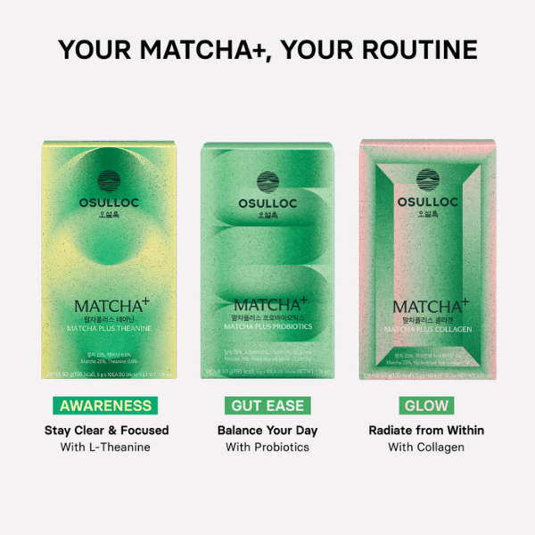 OSULLOC Matcha Plus + Collagen