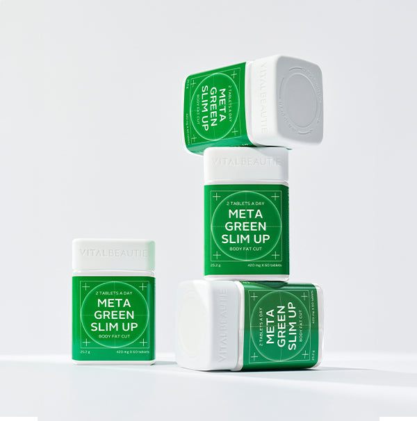 [70Days SET] VITALBEAUTIE Meta Green Slimup 30days x 2boxes + 10days extra