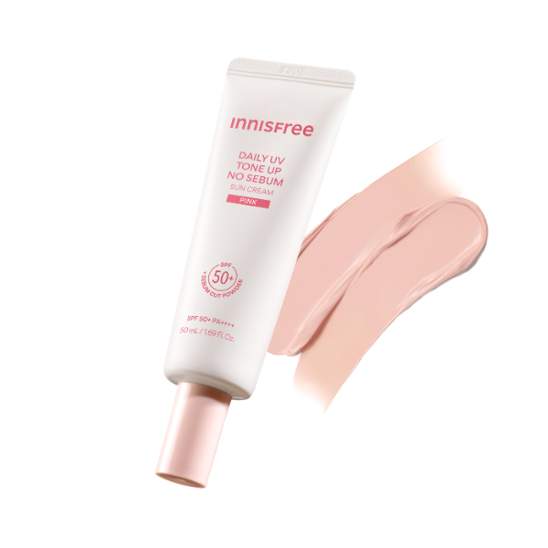 INNISFREE Daily UV Tone Up No Sebum Sun Screen (Pink/Lavnder/Beige)