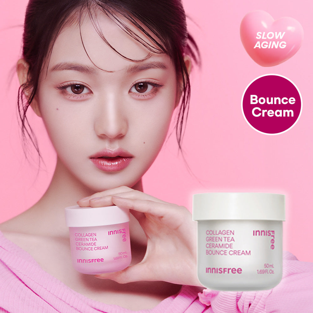 INNISFREE Collagen Green Tea Ceramide Bounce Cream 50ML