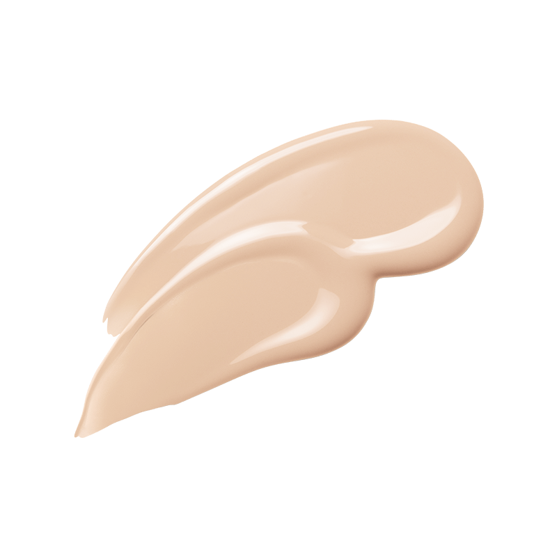 Swatch of [Felix] HERA Reflection Skin Glow Cushion Foundation 15g showcasing a luminous, creamy texture.