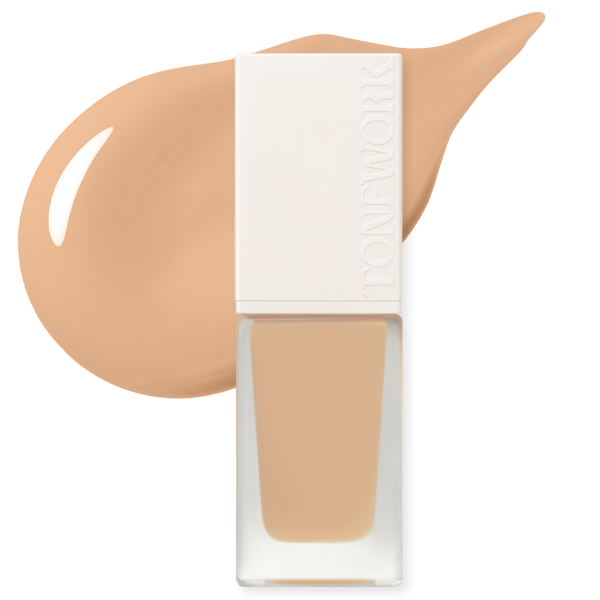TONEWORK VEGAN 200+ FOUNDATION SHEER GLOW 22W1 20G