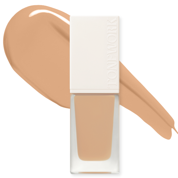 TONEWORK VEGAN 200+ FOUNDATION SHEER GLOW 23W1 20G