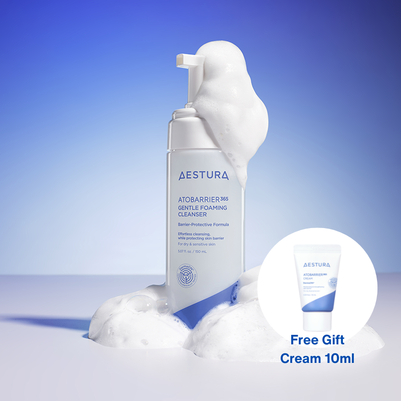 NEW AESTURA ATOBARRIER365 Gentle Foaming Cleanser 150ml