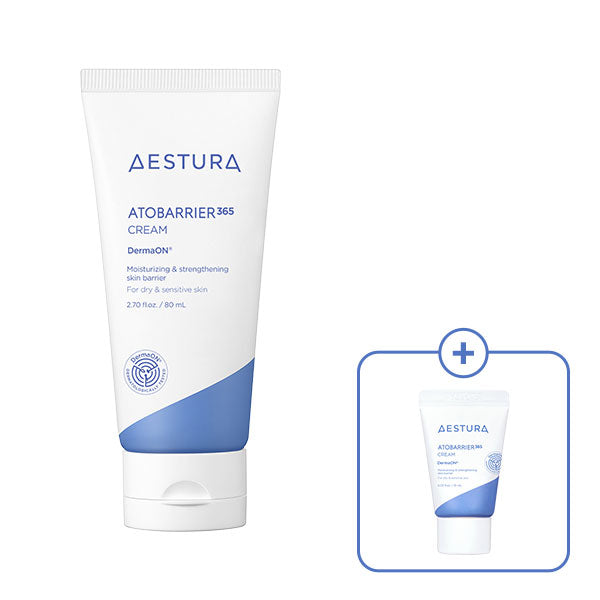 [Official]AESTURA ATOBARRIER365 Cream 80mL(for Skinbarrier Repair,Moisturizer,Sensitive skin)