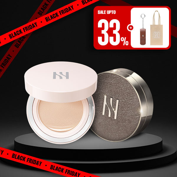 ['25 Holiday] HERA Reflection Skin Glow Cushion Foundation Refill 15g + Cushion Case Metallic