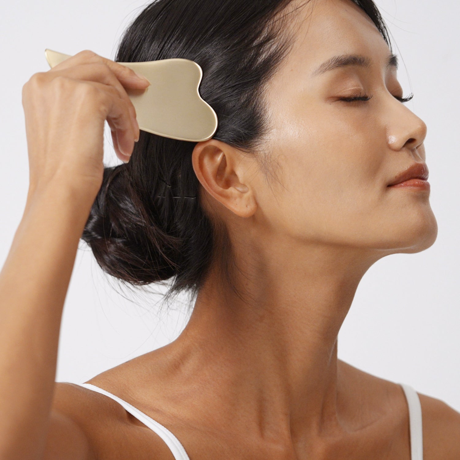 NOTDAM Bangjja Brassware Heart Gua Sha Massager