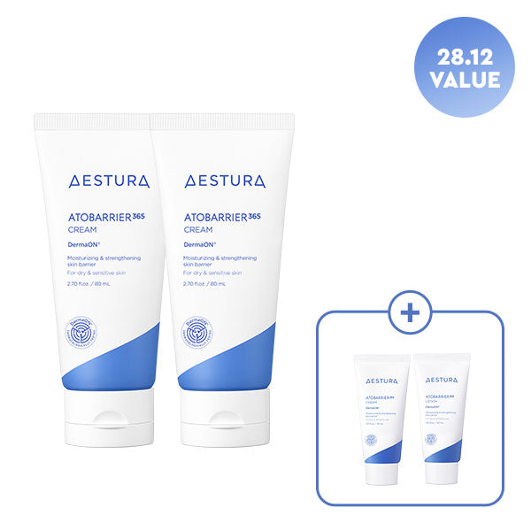 [+Cream&Lotion 30ml]AESTURA Atobarrier 365 Cream 80ml*2EA