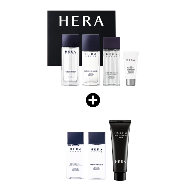 HERA Homme Basic Special Set (Skin 125ml+75ml / Emulsion 110ml / Uv Protector Extreme Force Reports 15ml)