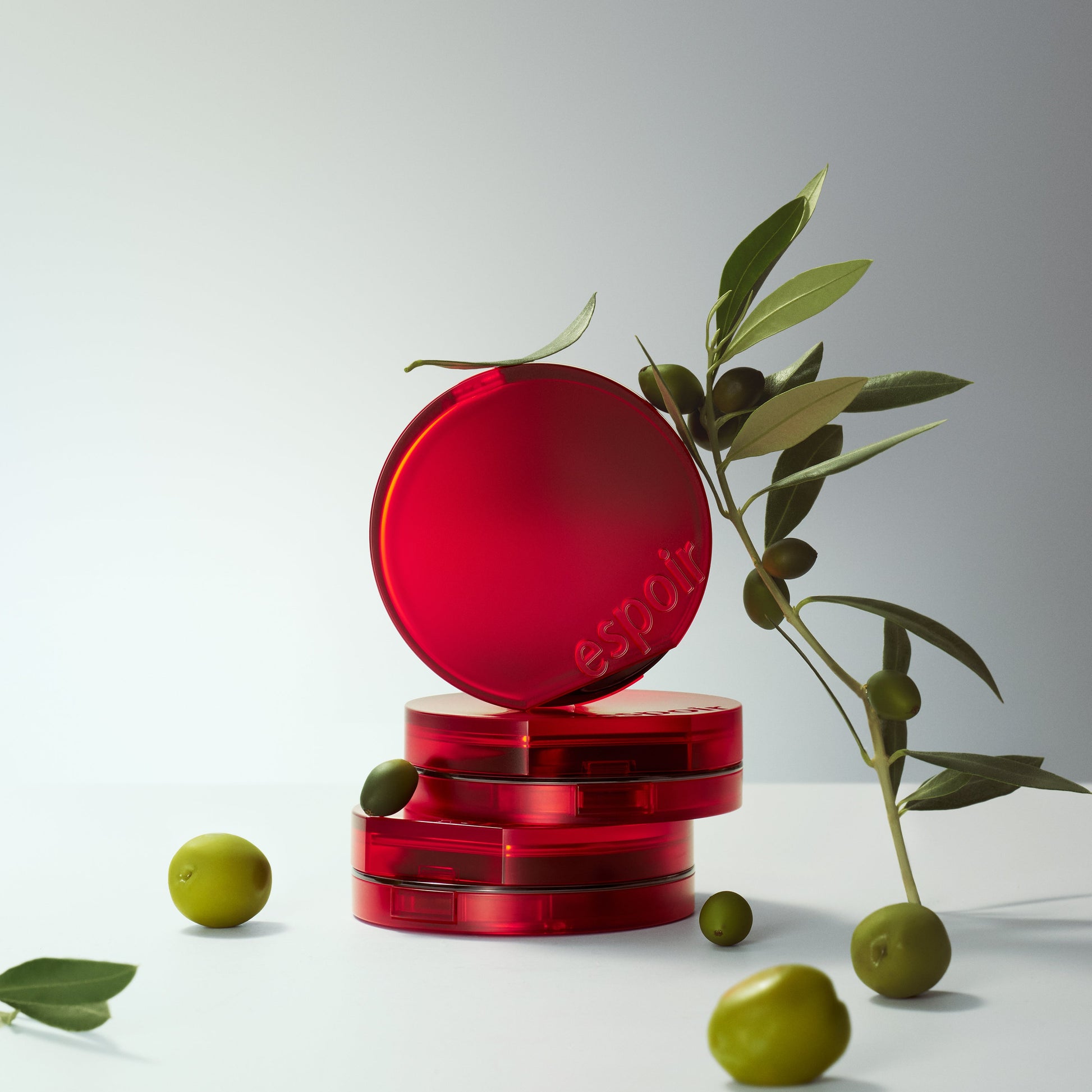 [NEW SHADE] ESPOIR Be Velvet Cover Cushion - Olive (13g + Extra Puff)