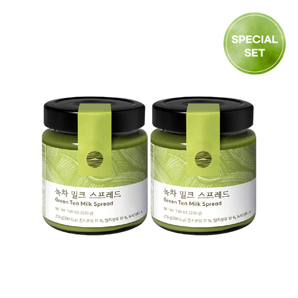 [DOUBLE SET] OSULLOC Green Tea Milk Spread x 2