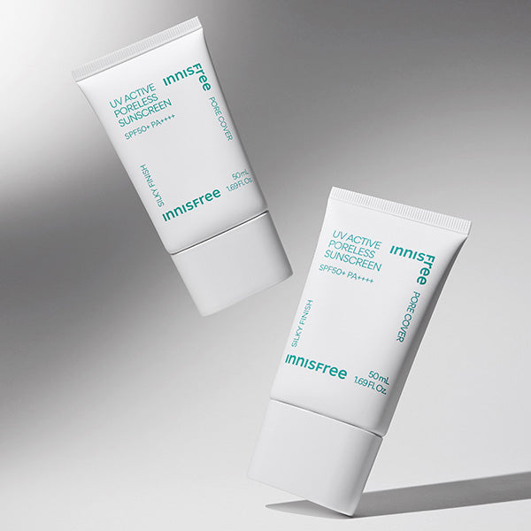 INNISFREE UVアクティブポアレスサンスクリーン 50ML 【送料無料注文金額 : 合計 $25(≒¥3,700) 以上】