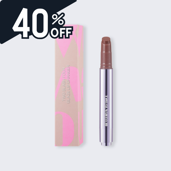 [Clearance] TWO SLASH FOUR Glaze lip changer (Exp. Date Varies by Item)
