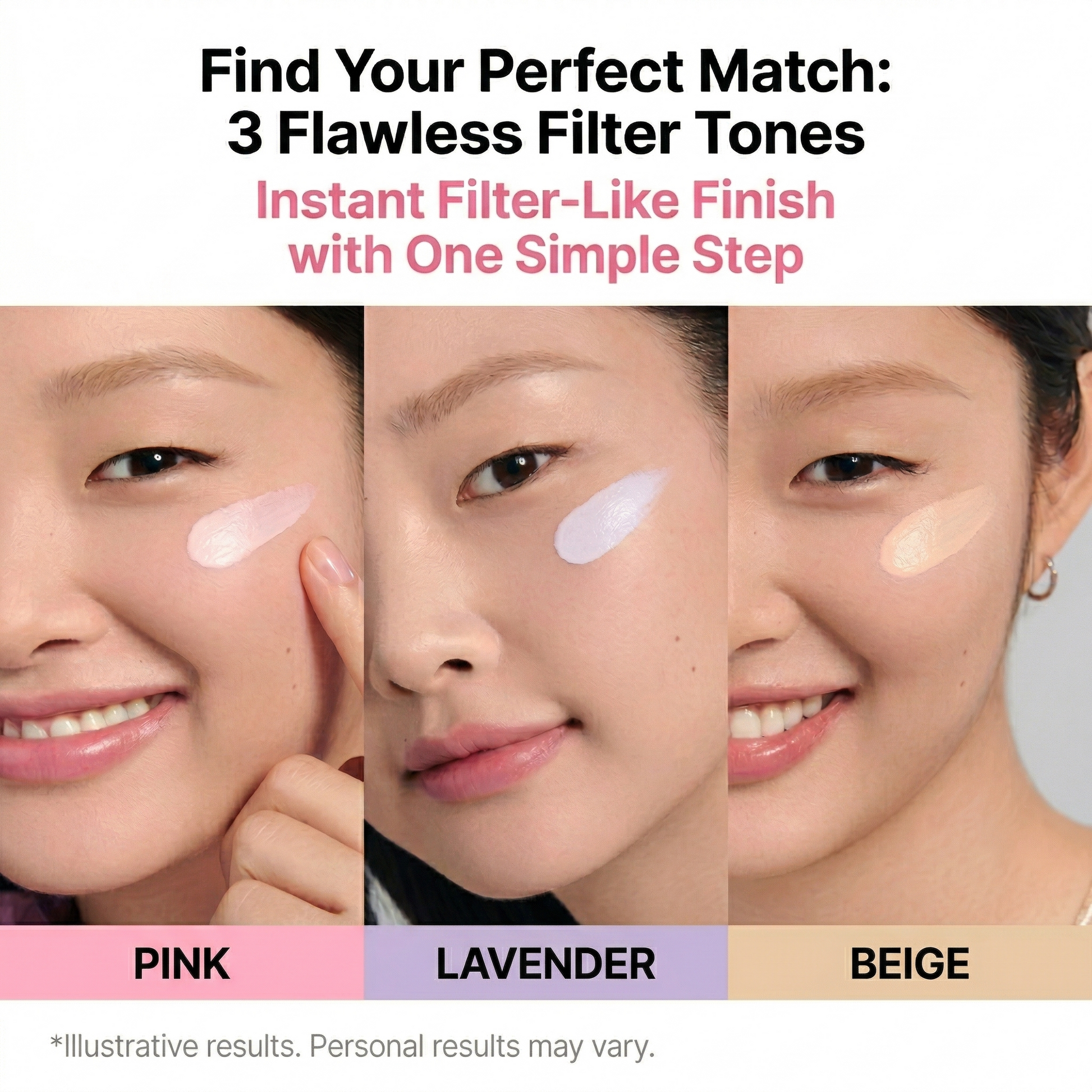 INNISFREE Daily UV Tone Up No Sebum Sun Screen (Pink/Lavnder/Beige)