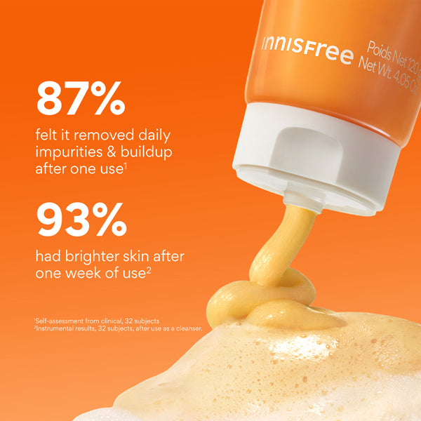 INNISFREE Vitamin C Brightening Mask-to-foam Cleanser 120ml