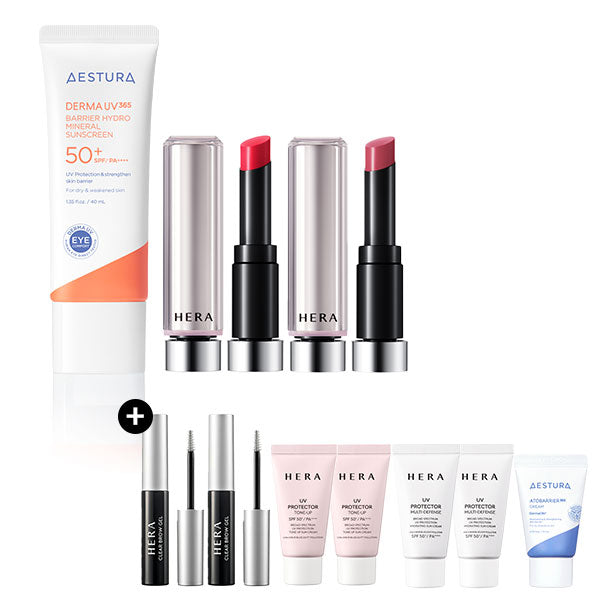 HERA LIP&AESTURA SUNSCREEN GIFT SET_CYOUNG PICK
