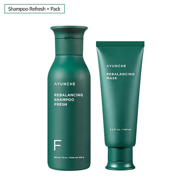 [Hair Loss Solution Bundle] AYUNCHE Rebalancing Shampoo  200g, Mask 100ml
