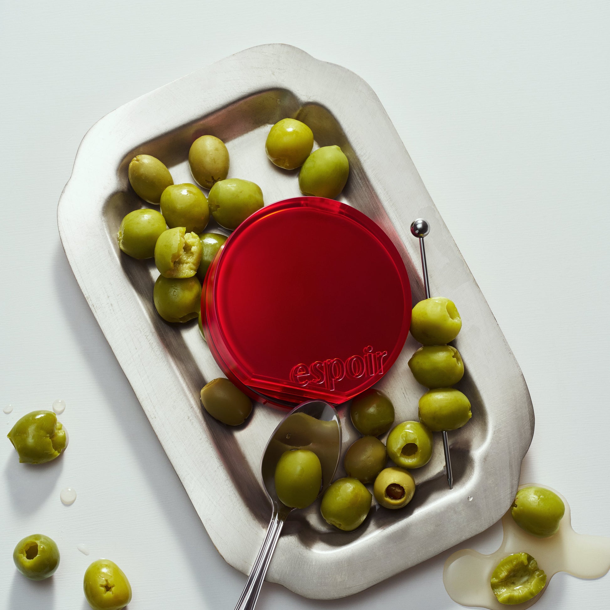 [NEW SHADE] ESPOIR Be Velvet Cover Cushion - Olive (13g + Extra Puff)
