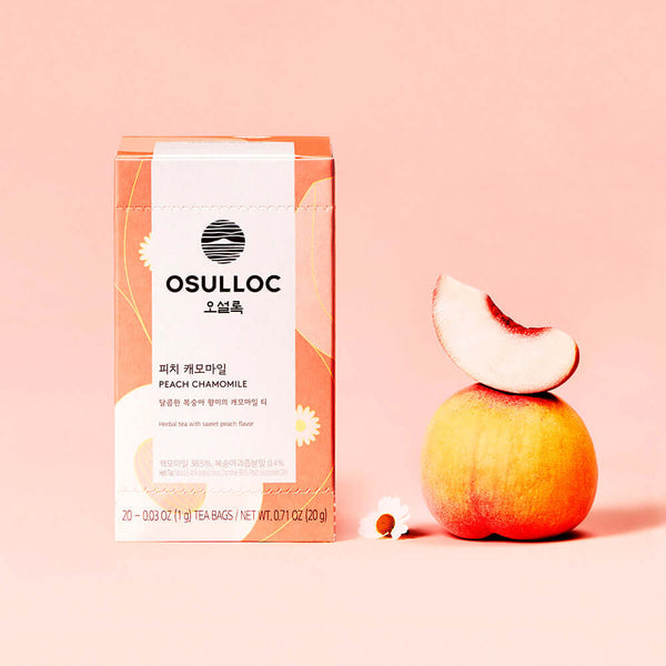 OSULLOC Peach Chamomile Tea (20 count) – Global Amore Mall