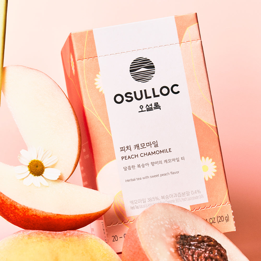 OSULLOC Peach Chamomile Tea (20 count)