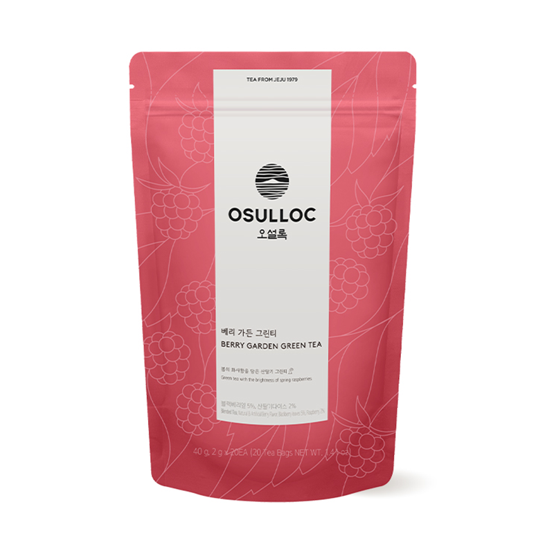 OSULLOC Berry Garden Green Tea (20 count)