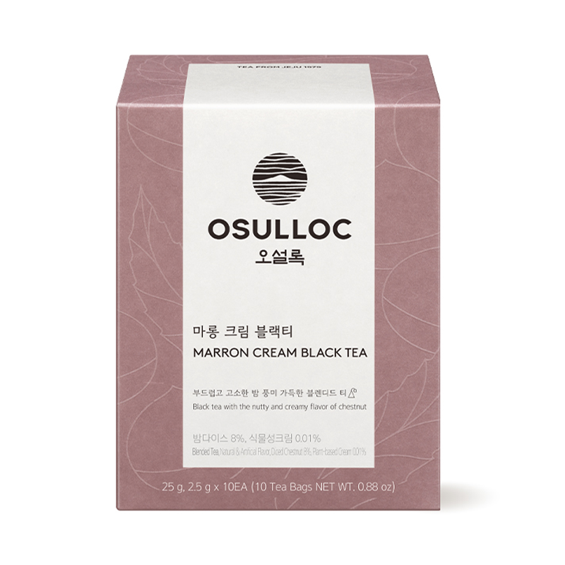 OSULLOC Maron Cream Black Tea (10 count)