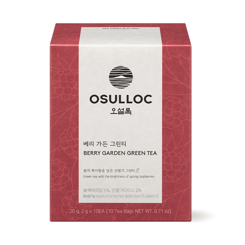 OSULLOC Berry Garden Green Tea (10 count)