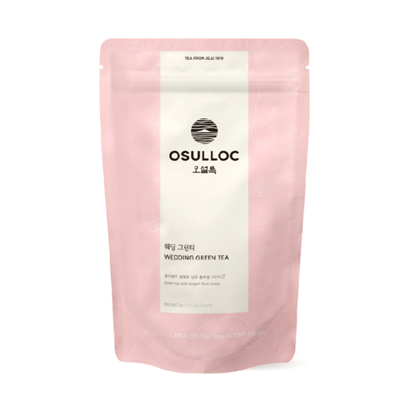 [OSULLOC Best Tea Bundle] OSULLOC Moon Walk, Wedding Green Tea, Sejak (60ea)