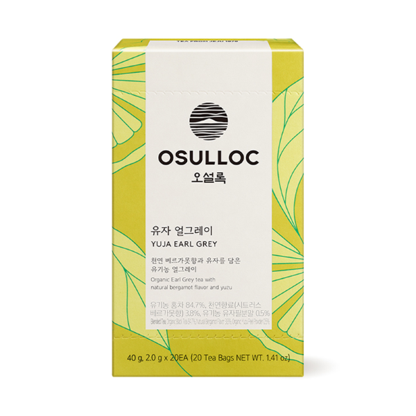 OSULLOC Yuja Earl Grey (20 count)