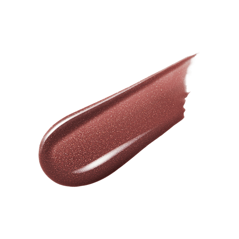 Swatch of [Felix] HERA Sensual Nude Gloss showing a rich, glossy finish for volumized lips.