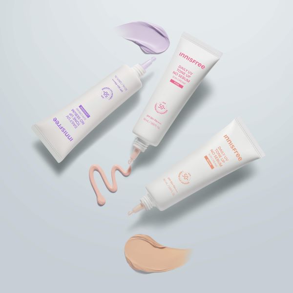 INNISFREE Daily UV Tone Up No Sebum Sun Screen (Pink/Lavnder/Beige)