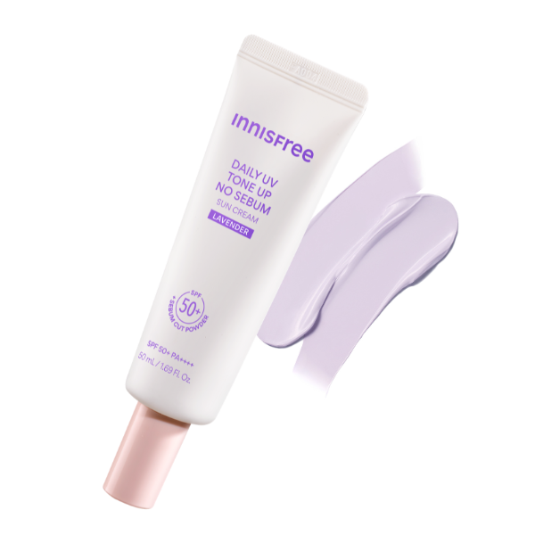 INNISFREE Daily UV Tone Up No Sebum Sun Screen (Pink/Lavnder/Beige)