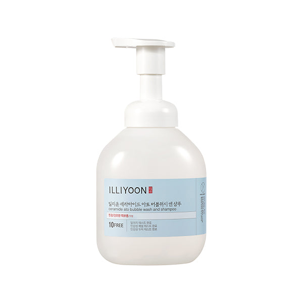 ILLIYOON Ceramide Ato Bubble wash & Shampoo 400ML