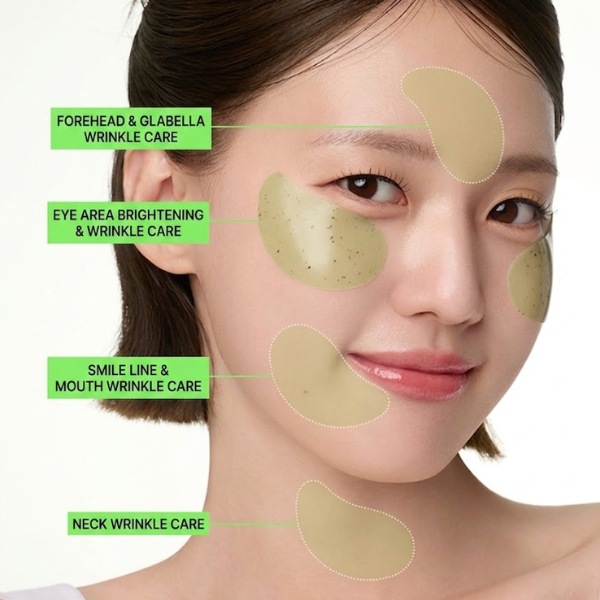 AMORE BASIC Ice Matcha Shot Firming Eye Patch 60ea