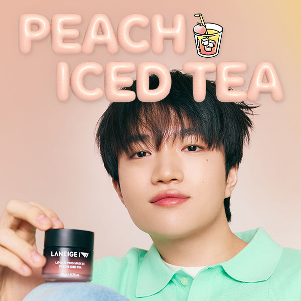 [LANEIGE X T1] Lip Sleeping Mask Peach Iced Tea (Keria)