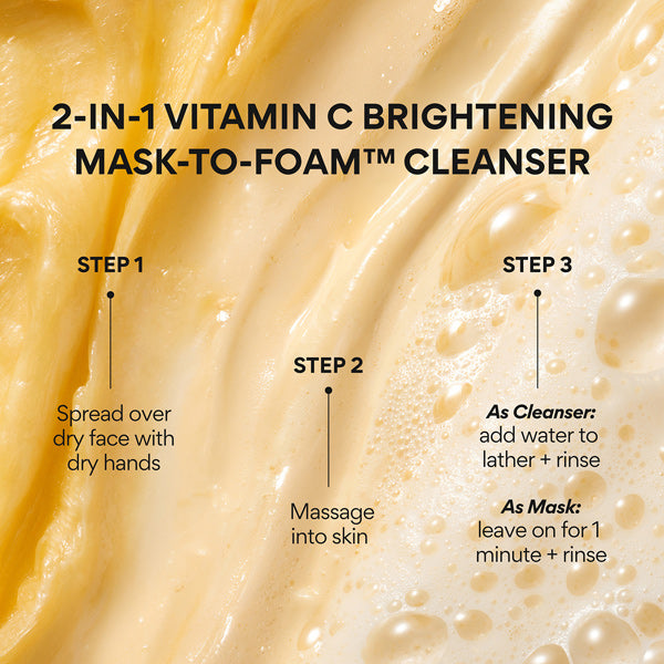 INNISFREE Vitamin C Brightening Mask-to-foam Cleanser 120ml