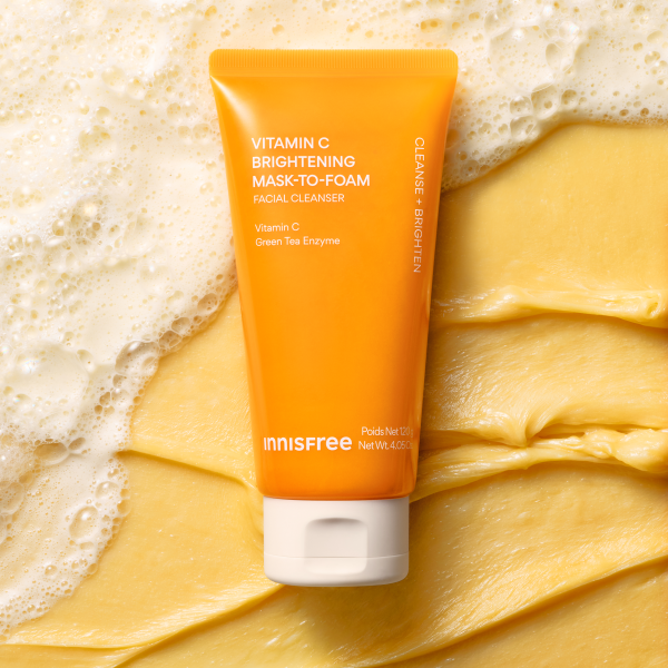INNISFREE Vitamin C Brightening Mask-to-foam Cleanser 120ml