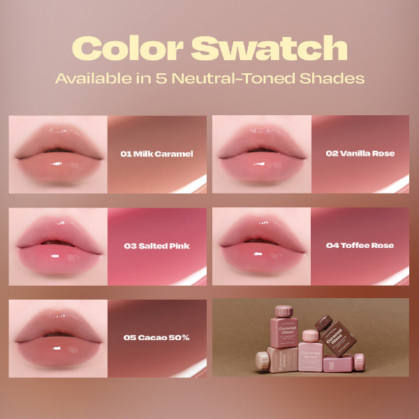 Alternativestereo  Lip Potion Caramel Glaze No.5 Cacao 50%