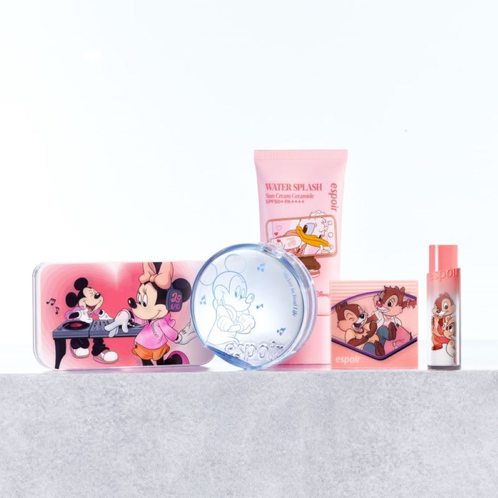 ESPOIR Disney Editon Lipstick / Eye Palette / Cheeck / Sunscreen / Cushion