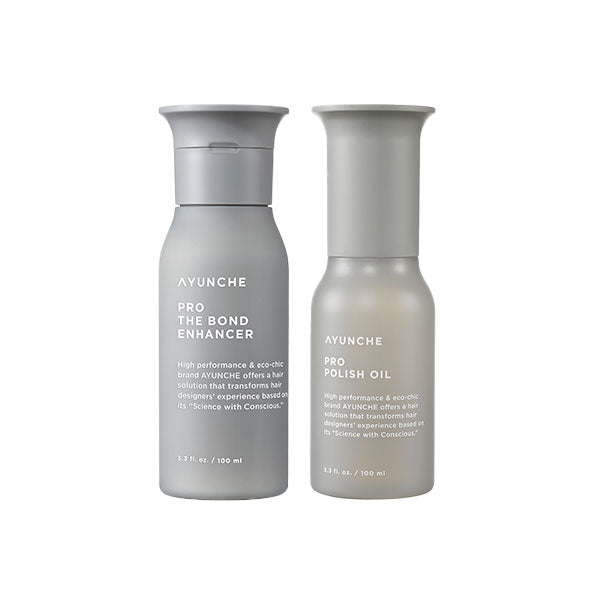 [Pro Hair Care] AYUNCHE Pro the Bond Enhancer 100ml, Polish Oil 100ml