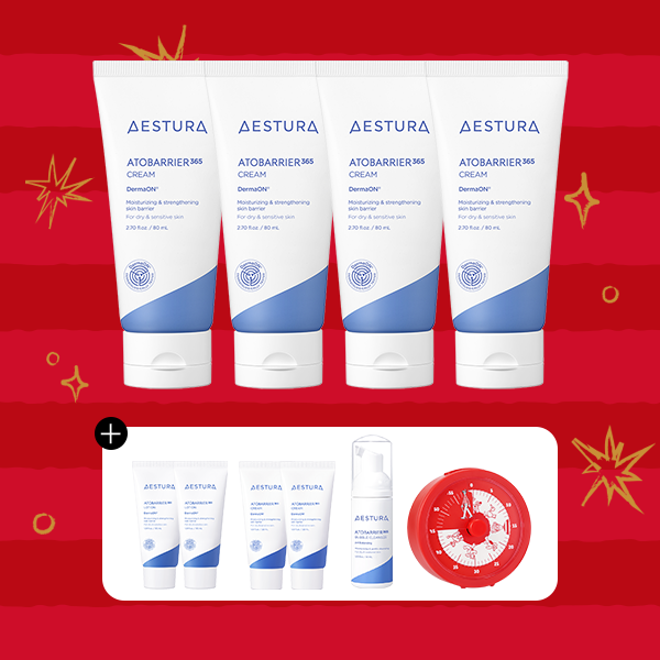[Best Seller+Free Timer]ATOBARRIER365 Moisturizer Cream 80ml*4ea