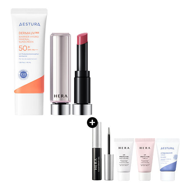 HERA LIP&AESTURA SUNSCREEN GIFT SET_CYOUNG PICK