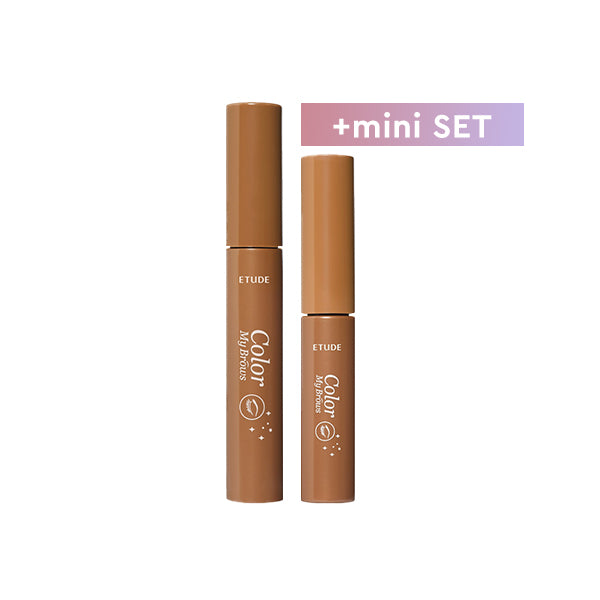 [SET] ETUDE Color My Brows 02 Light Brown (9G+4.5G)