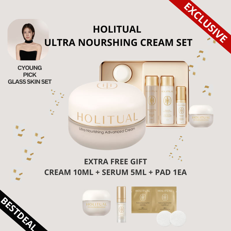 Cyoung pick-Holitual Ultra Nourishing Cream 80ml Set
