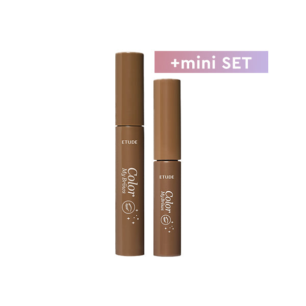 [SET] ETUDE Color My Brows 04 Natural Brown (9G+4.5G)